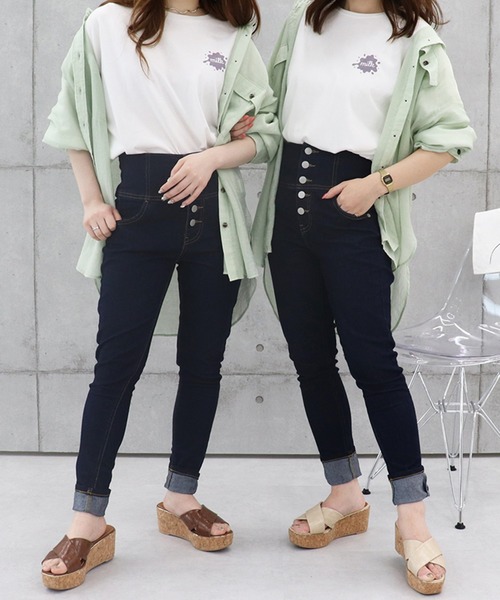 PairPair（ペアペア）の「シアービッグシャツ（シャツ/ブラウス・レディース・ミント/ブルーグレー/モカ/アイボリー・FREE）」の15枚目の写真