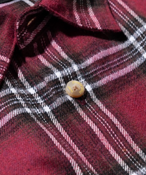 glamb(グラム)の「Multi check shirt / マルチチェックシャツ(シャツ/ブラウス・メンズ・レッド/ブルー・S/M/L)」の6枚目の写真