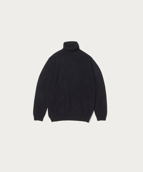 BEAUTY&YOUTH UNITED ARROWS(ビューティーアンドユースユナイテッドアローズ)の「BY WEIS カシミヤ タートルネック ニット(ニット/セーター・メンズ・ライトグレー/ブラック/ホワイト・M/S/XL/L)」の2枚目の写真