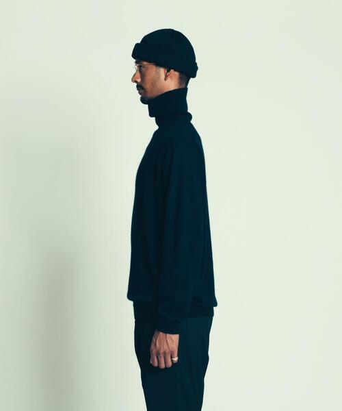 BEAUTY&YOUTH UNITED ARROWS(ビューティーアンドユースユナイテッドアローズ)の「BY WEIS カシミヤ タートルネック ニット(ニット/セーター・メンズ・ライトグレー/ブラック/ホワイト・M/S/XL/L)」の8枚目の写真