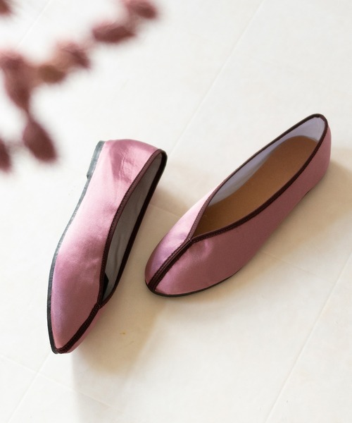 menue（メヌエ）の「チャイナシューズ／台湾シューズ（バレエシューズ・レディース・ブラック/グレー/ライトグリーン/ライトブラウン/ブラウン/ブラック系その他/ホワイト/ピンク・22.5cm/23.5cm/24.5cm/23.0cm/24.0cm/25.0cm）」の8枚目の写真