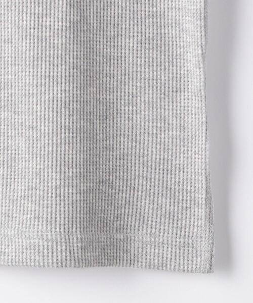 HANES（ヘインズ）の「[ ヘインズ ] SC ★ Hanes BEEFY サーマル 長袖 カットソー（Tシャツ/カットソー・メンズ・ホワイト/グレー/ブラック・X-LARGE/LARGE/SMALL/MEDIUM）」の4枚目の写真