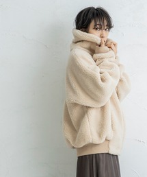 CIENA | 【CIENA】ビックシルエットムートンボアブルゾン(ブルゾン)
