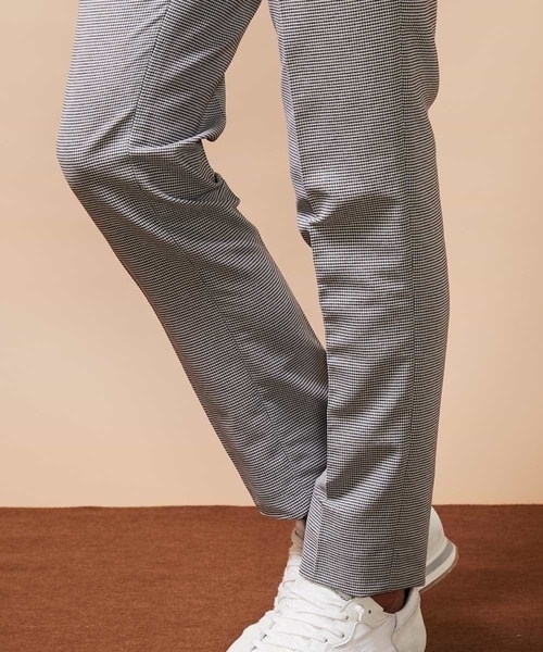 MICHEL KLEIN HOMME (ミッシェルクランオム)の「【洗える】パンツ(カラミハウンドツース)(その他パンツ・メンズ・ライトグレー/ネイビー・46/48/51)」の20枚目の写真