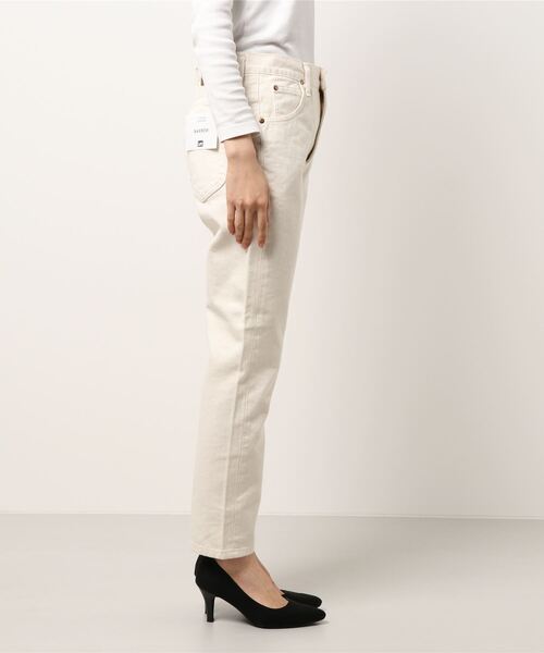 Lee(リー)の「【Lee】NARROW(デニムパンツ・レディース・ブルー/アイボリー・SMALL/MEDIUM)」の3枚目の写真