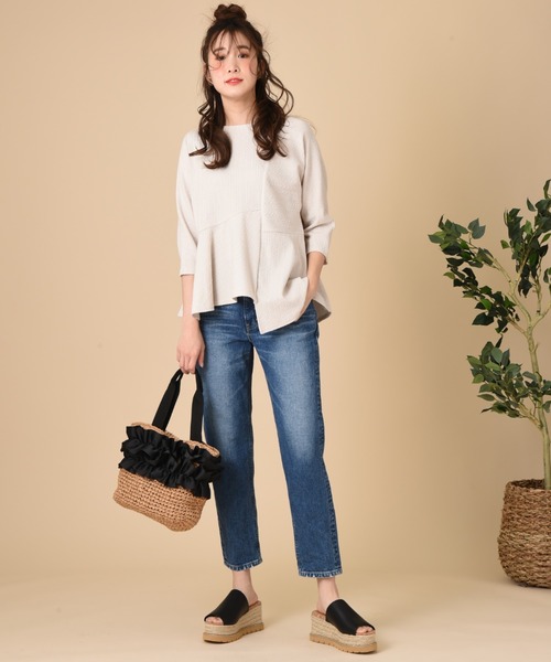 Lee(リー)の「【Lee】NARROW(デニムパンツ・レディース・ブルー/アイボリー・SMALL/MEDIUM)」の6枚目の写真