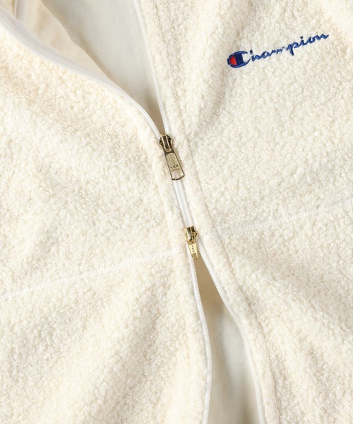 Champion（チャンピオン）の「【Champion】ブークレーフルジップパーカー（その他アウター・レディース・ネイビー/オレンジ/オフホワイト・M/L）」の9枚目の写真