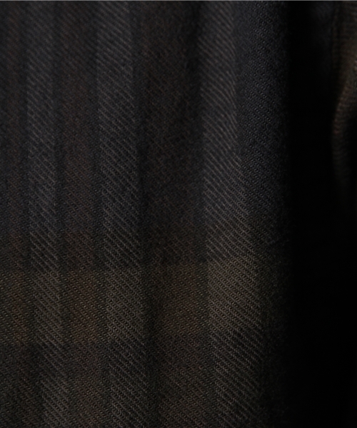 TOMMY HILFIGER（トミーヒルフィガー）の「MOON OVERDYE CHECK SHIRT NF（シャツ/ブラウス・メンズ・ブラウン・SMALL/LARGE/MEDIUM/X-LARGE）」の6枚目の写真