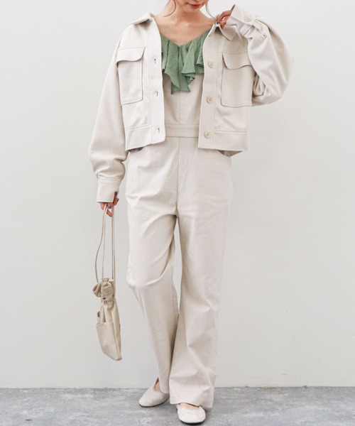 archives（アルシーヴ）の「スエードポンチショートブルゾン（その他アウター・レディース・アイボリー/ミント/モカ・MEDIUM）」の15枚目の写真