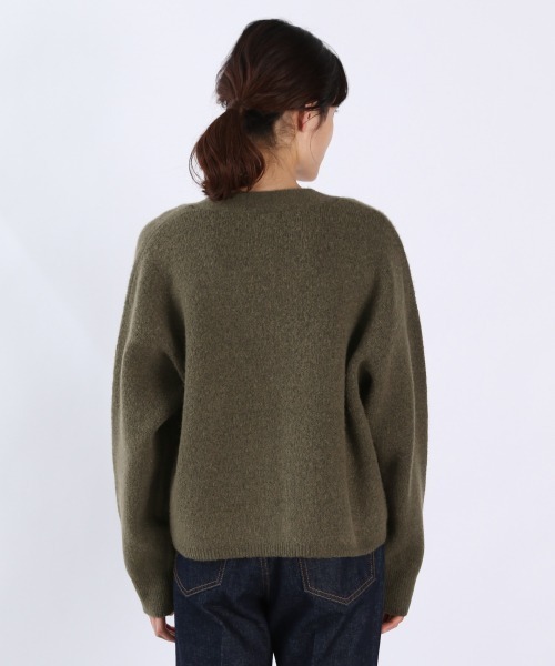 LOWRYS FARM（ローリーズファーム）の「ショートニットカーディガン　930628（カーディガン/ボレロ・レディース・ベージュ/グレー/カーキ・FREE）」の9枚目の写真
