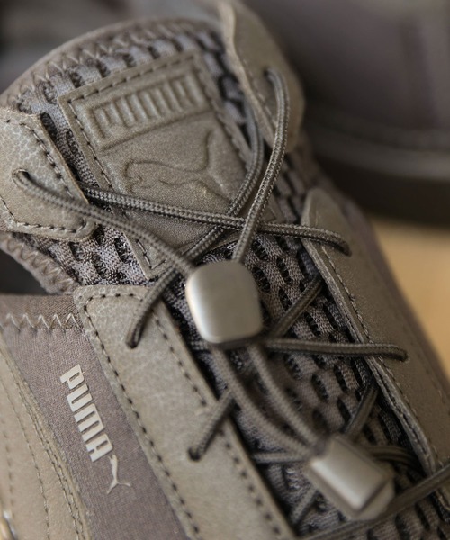 PUMA（プーマ）の「PUMA PLATFORM TRACE LITE MULE / プーマ プラットフォーム トレース ライト ミュール（スニーカー・レディース・ブラック/ホワイト・23.5cm/24.0cm/24.5cm/22.5cm/22.0cm/25.0cm/23.0cm）」の6枚目の写真