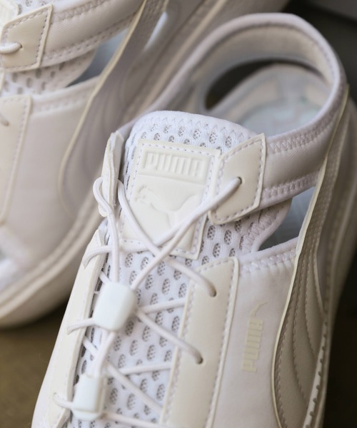 PUMA（プーマ）の「PUMA PLATFORM TRACE LITE MULE / プーマ プラットフォーム トレース ライト ミュール（スニーカー・レディース・ブラック/ホワイト・23.5cm/24.0cm/24.5cm/22.5cm/22.0cm/25.0cm/23.0cm）」の11枚目の写真