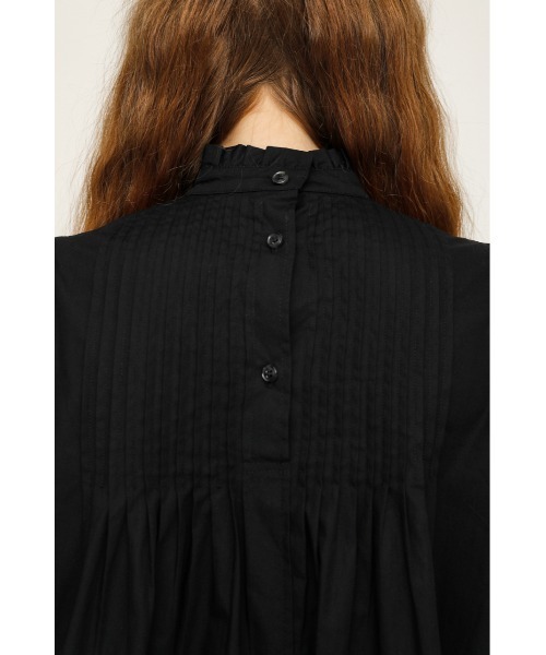 SLY（スライ）の「TUCK SMOCK DRESS/タックドレス（ワンピース・レディース・ブラック/ベージュ/ホワイト・1/2）」の22枚目の写真