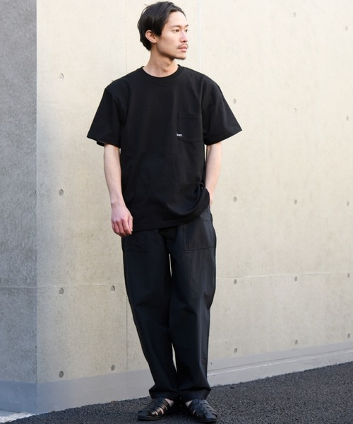 SHIPS（シップス）の「【WEB限定】SHIPS: マイクロ SHIPSロゴ ポケット Tシャツ（Tシャツ/カットソー・メンズ・ホワイト/ブラック/ネイビー/ワイン/オリーブ/ダークグレー/ストーン/オフホワイト/ピンク/ブルー系その他/グレー/ピンク系/ライトブルー/ブルー系・MEDIUM/LARGE/X-LARGE/SMALL/X-SMALL）」の15枚目の写真