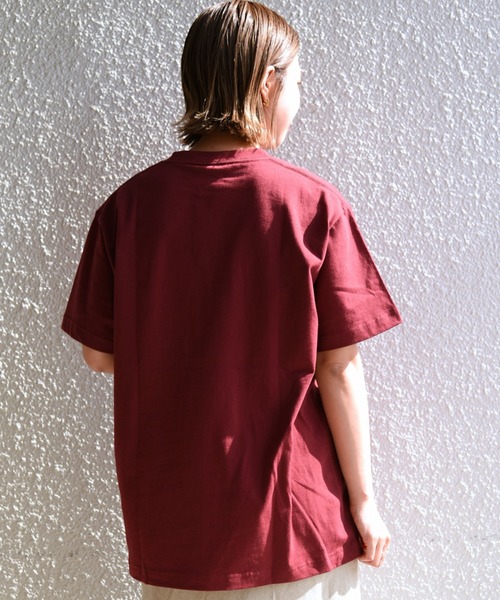 SHIPS（シップス）の「【WEB限定】SHIPS: マイクロ SHIPSロゴ ポケット Tシャツ（Tシャツ/カットソー・メンズ・ホワイト/ブラック/ネイビー/ワイン/オリーブ/ダークグレー/ストーン/オフホワイト/ピンク/ブルー系その他/グレー/ピンク系/ライトブルー/ブルー系・MEDIUM/LARGE/X-LARGE/SMALL/X-SMALL）」の21枚目の写真