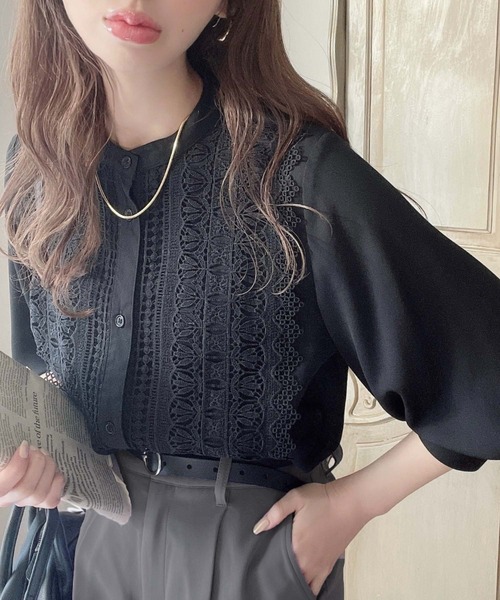 24AW】FETICO フェティコ / JERSEY AND MESH COMBINED LEGGINS