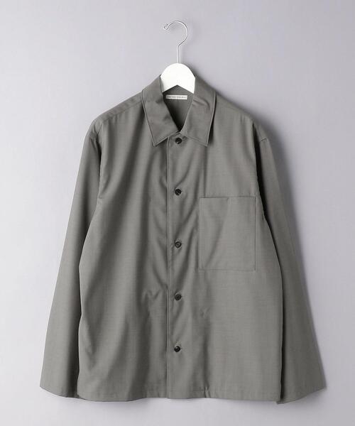UNITED ARROWS（ユナイテッドアローズ）の「＜UNITED ARROWS＞ T/W オーバー シャツ（シャツ/ブラウス・メンズ・グレー/ダークグレー・SMALL/MEDIUM/LARGE/X-LARGE）」の9枚目の写真