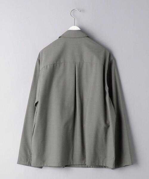 UNITED ARROWS（ユナイテッドアローズ）の「＜UNITED ARROWS＞ T/W オーバー シャツ（シャツ/ブラウス・メンズ・グレー/ダークグレー・SMALL/MEDIUM/LARGE/X-LARGE）」の3枚目の写真