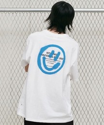 ISTKUNST | 【ISTKUNST】LOGO&SMILEY TEE / イストクンスト ロゴ & スマイリー Tシャツ(Tシャツ/カットソー)