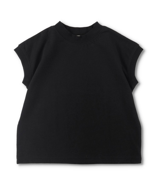 BRANSHES（ブランシェス）の「フレンチスリーブTシャツ（Tシャツ/カットソー・キッズ・その他/ブラック/オフホワイト・150cm/110cm/90cm/120cm/80ｃｍ/140cm/130cm/100cm）」の2枚目の写真