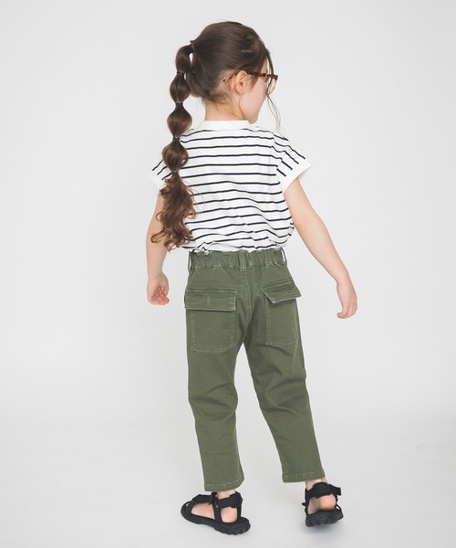 BRANSHES（ブランシェス）の「フレンチスリーブTシャツ（Tシャツ/カットソー・キッズ・その他/ブラック/オフホワイト・150cm/110cm/90cm/120cm/80ｃｍ/140cm/130cm/100cm）」の20枚目の写真