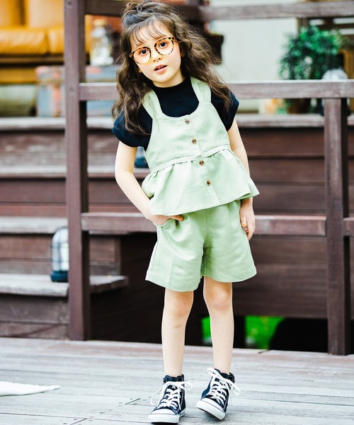 BRANSHES（ブランシェス）の「フレンチスリーブTシャツ（Tシャツ/カットソー・キッズ・その他/ブラック/オフホワイト・150cm/110cm/90cm/120cm/80ｃｍ/140cm/130cm/100cm）」の5枚目の写真