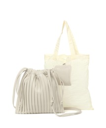 niko and... | 【9/2 ヒルナンデスOA放映アイテム】オリジナルサブバッグ付きプリーツショルダーバッグ(ショルダーバッグ)