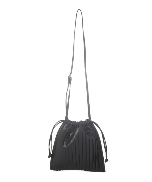 niko and...（ニコアンド）の「【9/2 ヒルナンデスOA放映アイテム】オリジナルサブバッグ付きプリーツショルダーバッグ（ショルダーバッグ・レディース・ブラック/オフホワイト/イエロー/その他1/ラベンダー/キャメル・0）」の18枚目の写真