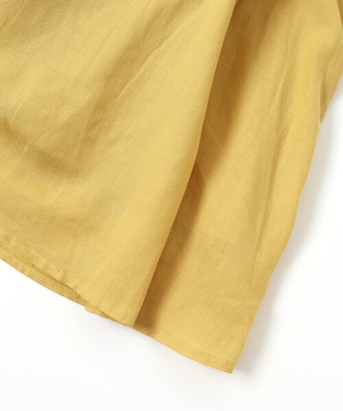 apres les cours（アプレレクール）の「WEB限定 レース切替スカラップワンピース（ワンピース・キッズ・ピンク/イエロー/ミント・80ｃｍ/90cm/110cm/100cm/120cm/130cm/140cm）」の5枚目の写真