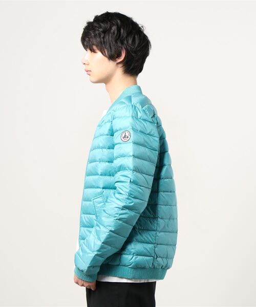 J.O.T.T（ジョット）の「JOTT/ジョット/JORDAN（ダウンジャケット/コート・メンズ・ターコイズブルー/クリアレッド・MEDIUM/X-LARGE/LARGE）」の3枚目の写真