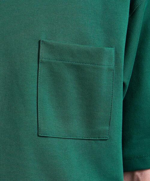 MONKEY TIME（モンキータイム）の「＜monkey time＞ TC/PONTI 1POC TEE/Tシャツ（Tシャツ/カットソー・メンズ・ホワイト/ブラック/ベージュ/パープル/ケリー・SMALL/MEDIUM/LARGE/X-LARGE）」の17枚目の写真