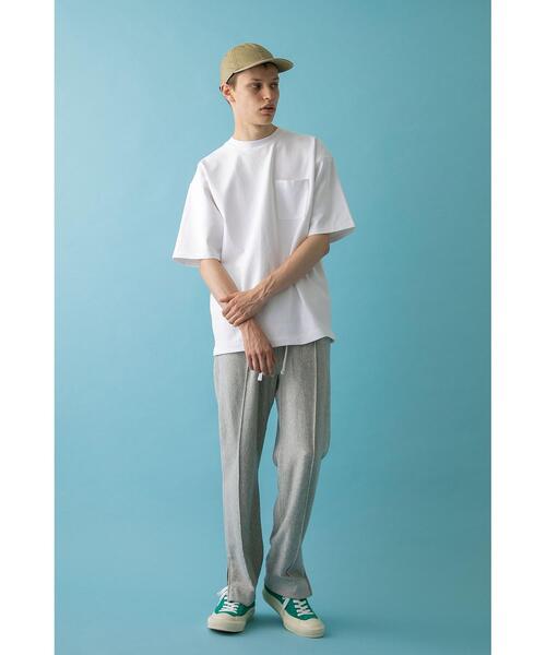 MONKEY TIME（モンキータイム）の「＜monkey time＞ TC/PONTI 1POC TEE/Tシャツ（Tシャツ/カットソー・メンズ・ホワイト/ブラック/ベージュ/パープル/ケリー・SMALL/MEDIUM/LARGE/X-LARGE）」の20枚目の写真