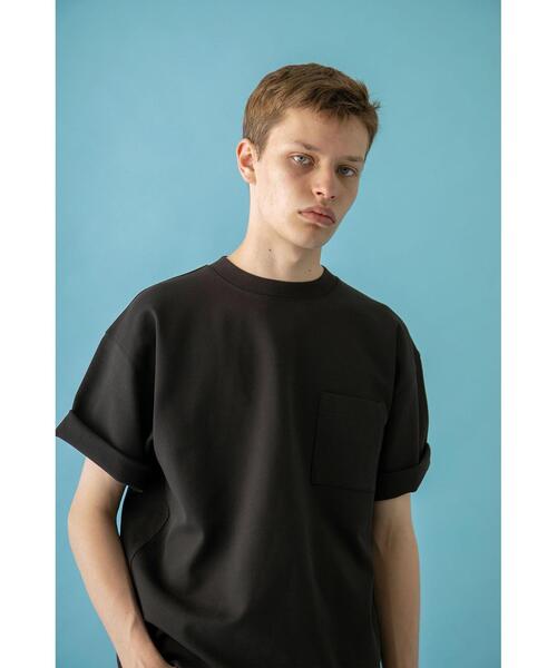 MONKEY TIME（モンキータイム）の「＜monkey time＞ TC/PONTI 1POC TEE/Tシャツ（Tシャツ/カットソー・メンズ・ホワイト/ブラック/ベージュ/パープル/ケリー・SMALL/MEDIUM/LARGE/X-LARGE）」の21枚目の写真