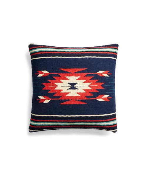 新品*RRL*ハンドウーブン ジャカード ピロー* クッション*ダブルアールエル