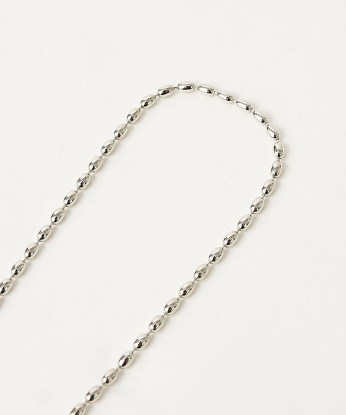 RIVE DROITE（リヴドロワ）の「ボールチェーンショートネックレス（ネックレス・レディース・シルバー/ゴールド・FREE）」の9枚目の写真
