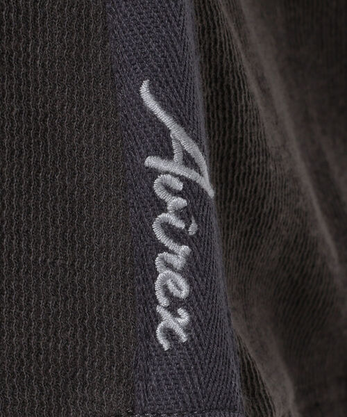 AVIREX(アヴィレックス)の「ワッフル×タイダイ ワンピース/ WAFFLE×TIE DYE ONEPIECE(ワンピース・レディース・アイボリー/チャコールグレー/ラベンダー・FREE)」の19枚目の写真