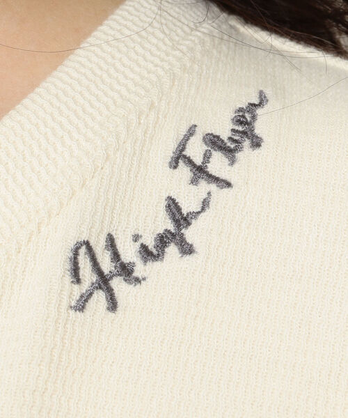 AVIREX(アヴィレックス)の「ワッフル×タイダイ ワンピース/ WAFFLE×TIE DYE ONEPIECE(ワンピース・レディース・アイボリー/チャコールグレー/ラベンダー・FREE)」の18枚目の写真