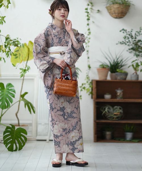 utatane（ウタタネ）の「選べる浴衣3点セット ニコアンティーク