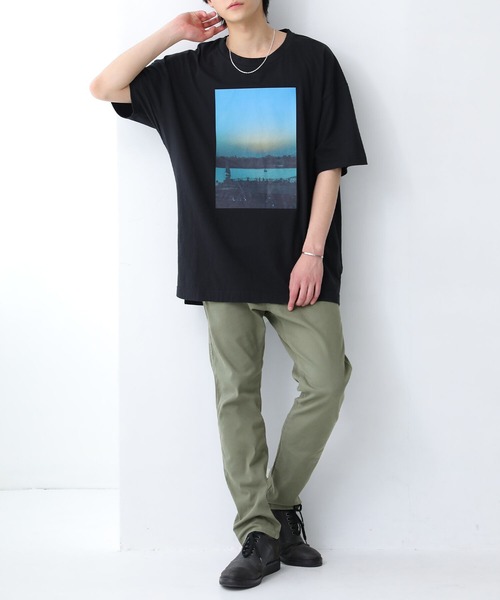 osharewalker（オシャレウォーカー）の「【廃盤】『サルエル風チノパンツ』（チノパンツ・メンズ・ベージュ/ブラック/カーキ・XL/M/L）」の7枚目の写真