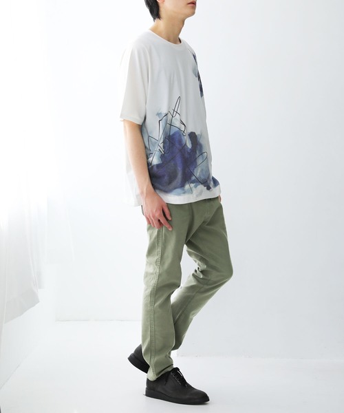 osharewalker（オシャレウォーカー）の「【廃盤】『サルエル風チノパンツ』（チノパンツ・メンズ・ベージュ/ブラック/カーキ・XL/M/L）」の6枚目の写真