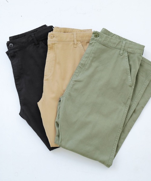 osharewalker（オシャレウォーカー）の「【廃盤】『サルエル風チノパンツ』（チノパンツ・メンズ・ベージュ/ブラック/カーキ・XL/M/L）」の17枚目の写真