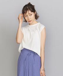 BEAUTY&YOUTH UNITED ARROWS | BY 麻ブレンドクルーネックノースリーブカットソー(Tシャツ/カットソー)