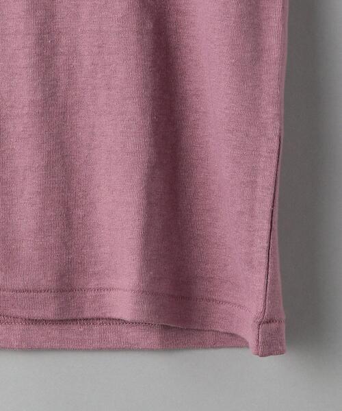 BEAUTY&YOUTH UNITED ARROWS（ビューティーアンドユースユナイテッドアローズ）の「BY 麻ブレンドクルーネックノースリーブカットソー（Tシャツ/カットソー・レディース・ホワイト/ブラック/ピンク/オリーブ/ライラック・FREE）」の21枚目の写真