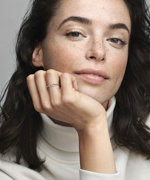 PANDORA（パンドラ）の「インフィニティ ノット リング（リング・レディース・シルバー・48/50/52/54/56）」の3枚目の写真