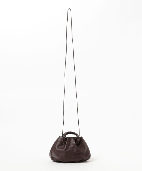 Demi-Luxe BEAMS（デミルクス ビームス）の「HEREU / BOMBON レザーバッグ（ショルダーバッグ・レディース・ライトブルー/ブラック/ダークブラウン/ホワイト系その他5/オレンジ・ONE SIZE）」の6枚目の写真