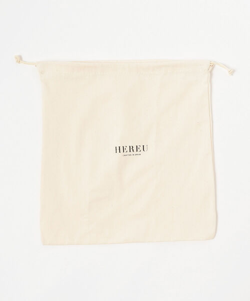 Demi-Luxe BEAMS(デミルクス ビームス)の「HEREU / BOMBON レザーバッグ(ショルダーバッグ・レディース・ライトブルー/ブラック/ダークブラウン/ホワイト系その他5/オレンジ・ONE SIZE)」の9枚目の写真