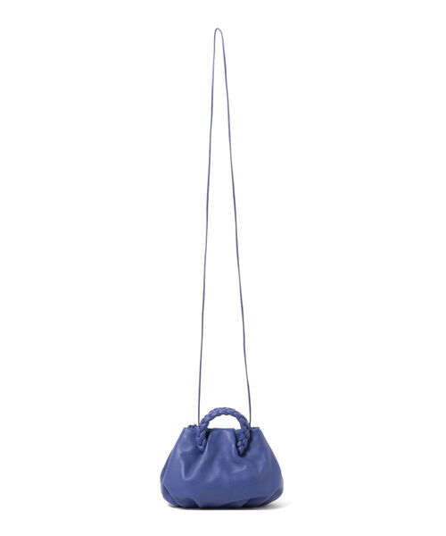 Demi-Luxe BEAMS(デミルクス ビームス)の「HEREU / BOMBON レザーバッグ(ショルダーバッグ・レディース・ライトブルー/ブラック/ダークブラウン/ホワイト系その他5/オレンジ・ONE SIZE)」の10枚目の写真