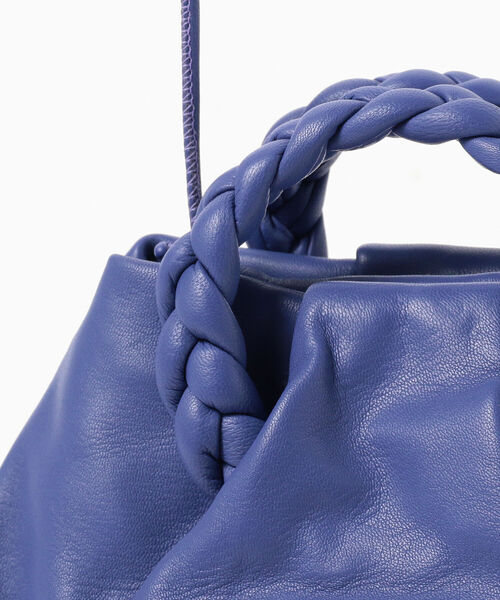 Demi-Luxe BEAMS(デミルクス ビームス)の「HEREU / BOMBON レザーバッグ(ショルダーバッグ・レディース・ライトブルー/ブラック/ダークブラウン/ホワイト系その他5/オレンジ・ONE SIZE)」の14枚目の写真