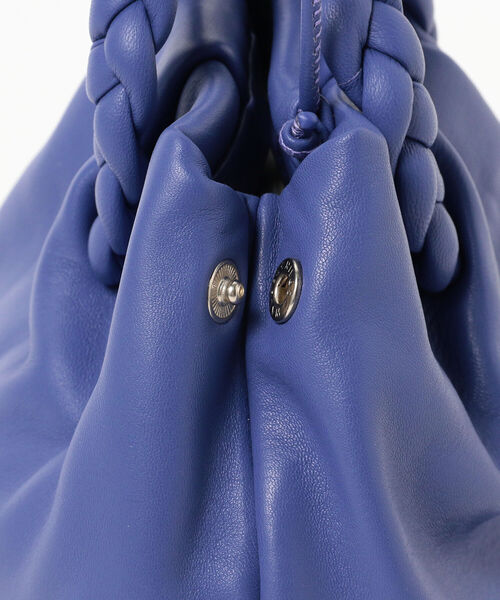 Demi-Luxe BEAMS（デミルクス ビームス）の「HEREU / BOMBON レザーバッグ（ショルダーバッグ・レディース・ライトブルー/ブラック/ダークブラウン/ホワイト系その他5/オレンジ・ONE SIZE）」の15枚目の写真