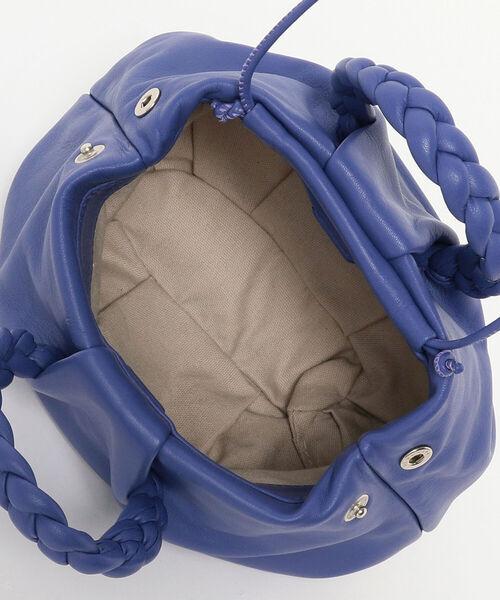 Demi-Luxe BEAMS（デミルクス ビームス）の「HEREU / BOMBON レザーバッグ（ショルダーバッグ・レディース・ライトブルー/ブラック/ダークブラウン/ホワイト系その他5/オレンジ・ONE SIZE）」の16枚目の写真